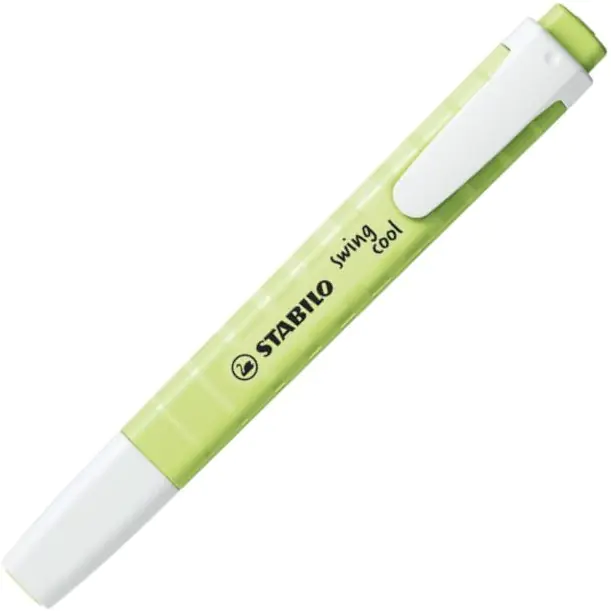 ⁨Highlighter STABILO swing cool pastel pastel lime green 275/133-8⁩ at Wasserman.eu