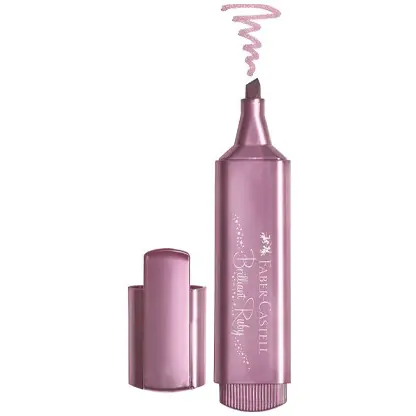 ⁨Highlighter 1546 metallic ruby 154691 FC FABER-CASTELL⁩ at Wasserman.eu
