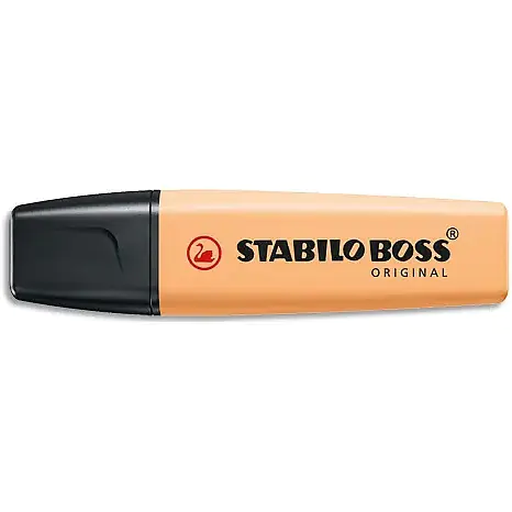 ⁨Highlighter STABILO BOSS 70/125 pastel subtle orange⁩ at Wasserman.eu