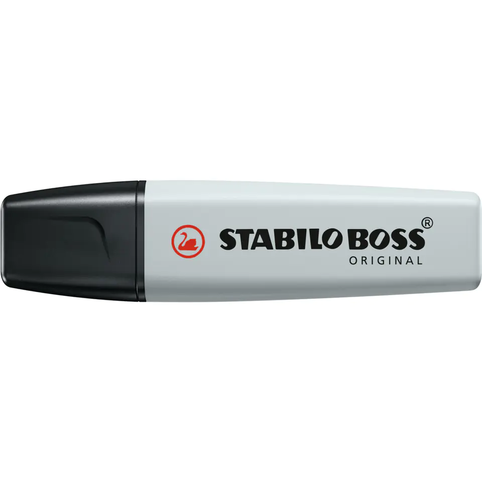 ⁨Highlighter STABILO BOSS 70/194 pastel misty grey⁩ at Wasserman.eu