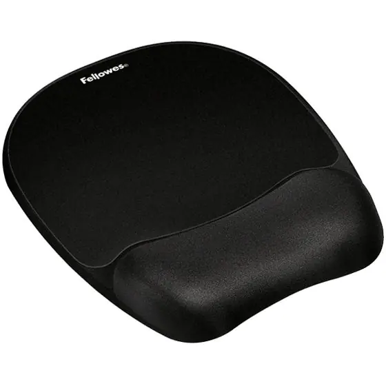 ⁨FELLOWES MEMORY FOAM mouse pad black 9176501⁩ at Wasserman.eu