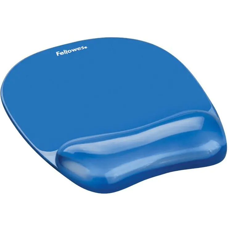 ⁨FELLOWES Crystal mouse and wrist pad blue 9114120⁩ at Wasserman.eu