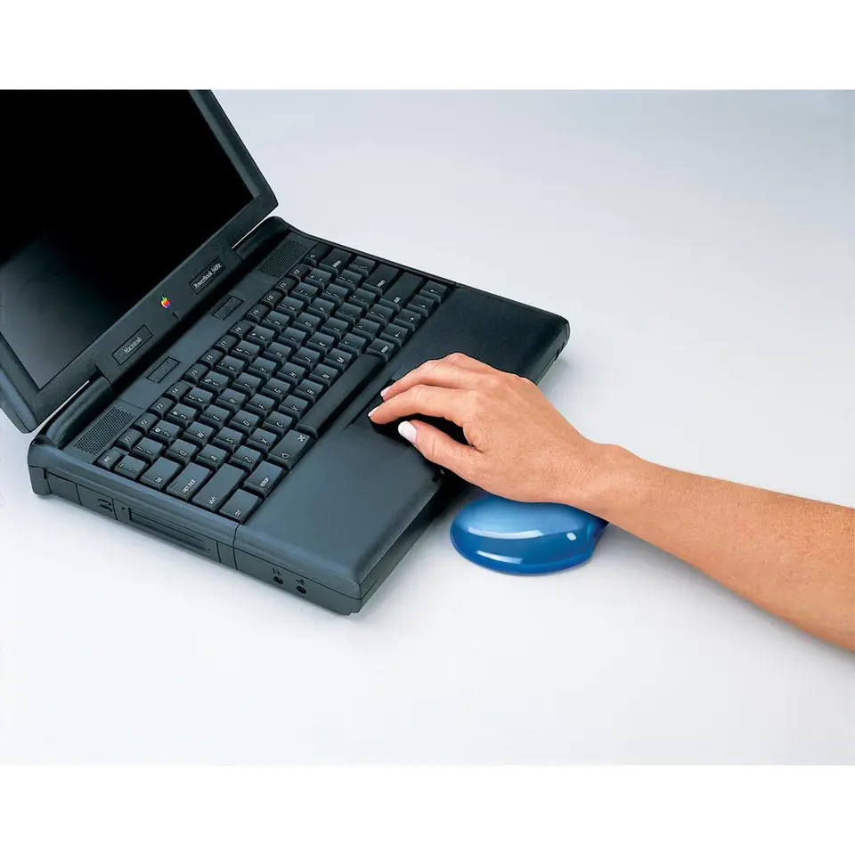 ⁨Crystal Gel Wrist Pad blue FELLOWES 91177-72⁩ at Wasserman.eu