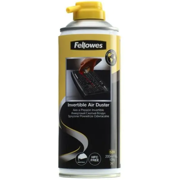 ⁨Sprężone powietrze FELLOWES 200ml bez HFC odwracalne 9974804⁩ w sklepie Wasserman.eu