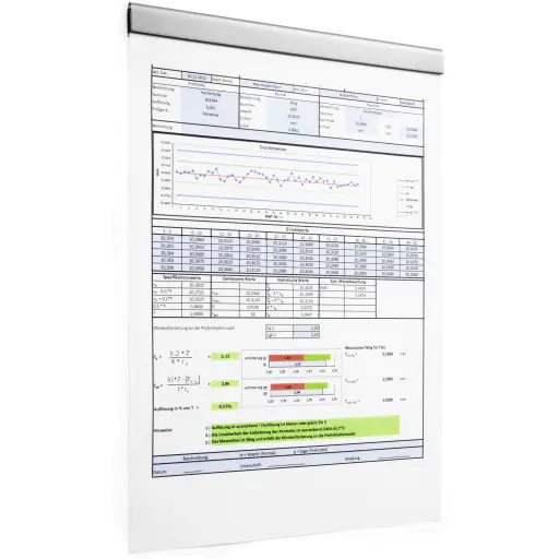 ⁨Samoprzylepna listwa magnetyczna A5 srebrna(5 sztuk)szerokość 210 mm 470623 DURAFIX RAIL 210 DURABLE⁩ w sklepie Wasserman.eu