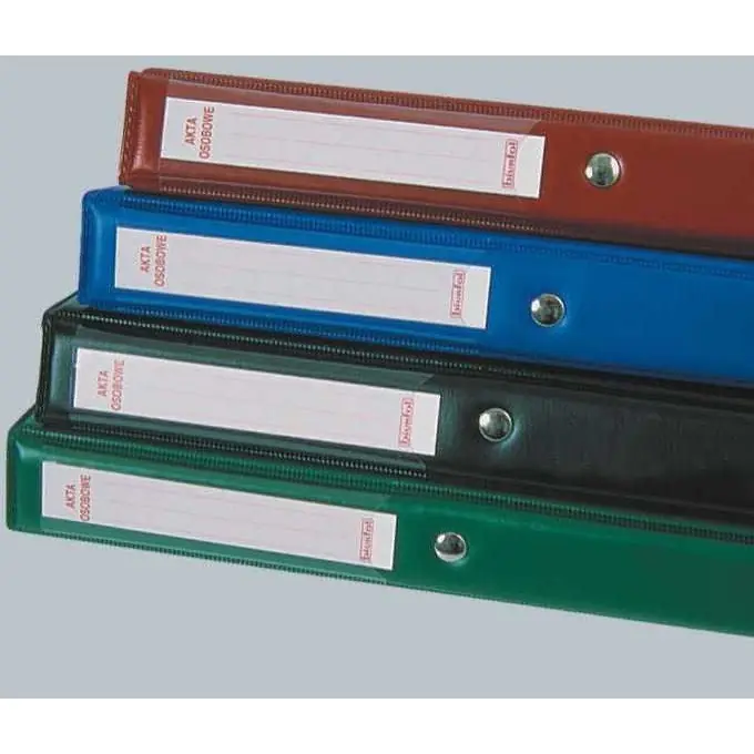 ⁨Personal file folder 2 rings red TD-12-07 BIURFOL⁩ at Wasserman.eu