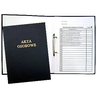 ⁨Folder for personal files with a lock black print.1824-339-029 WARTA⁩ at Wasserman.eu