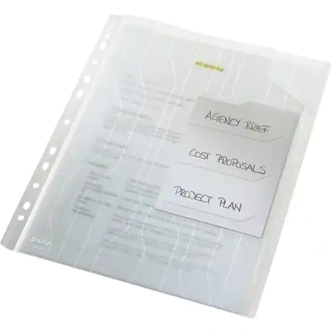 ⁨Combifile folder A4 (3pcs) with spacers for 3 times 20 sheets 47290003 LEITZ⁩ at Wasserman.eu