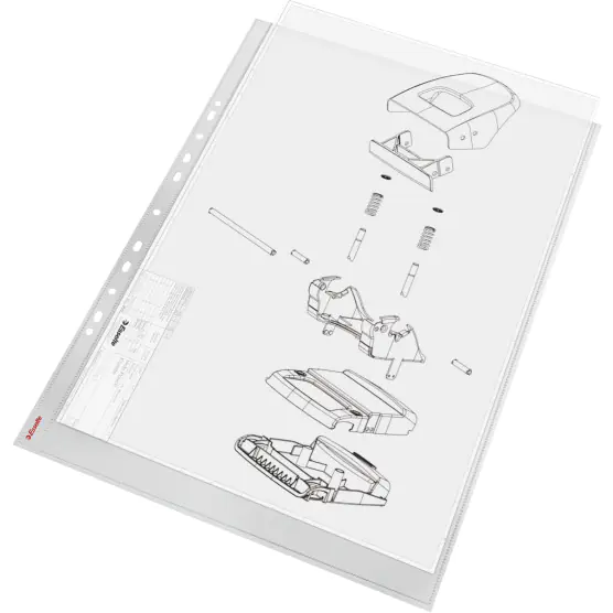 ⁨Koszulki groszkowe A3 75mic. ESSELTE pionowe (10szt) 47181⁩ w sklepie Wasserman.eu