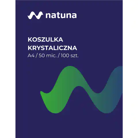⁨Crystal T-shirt NATUNA A4 50mic (100pcs) in box⁩ at Wasserman.eu