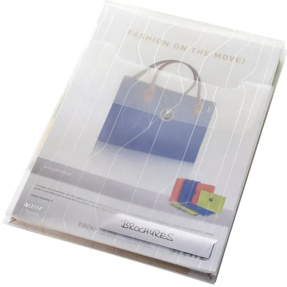 ⁨Combifile folder A4 (3pcs) expandable transparent for 150 sheets 47270003 LEITZ⁩ at Wasserman.eu