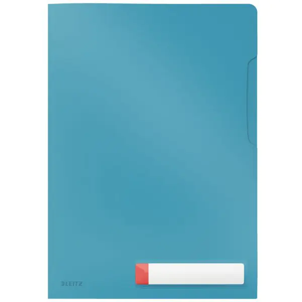 ⁨A4 folder with label pocket, blue 47080061 LEITZ⁩ at Wasserman.eu