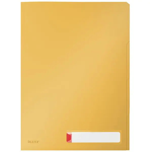 ⁨Folder A4 z 3 przegródkami, żółty 47160019 LEITZ⁩ w sklepie Wasserman.eu