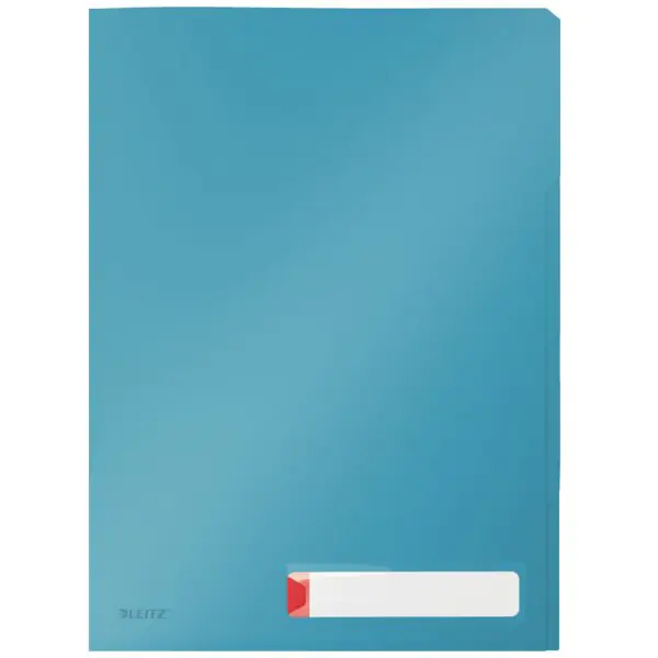 ⁨A4 folder with 3 compartments, blue 47160061⁩ at Wasserman.eu