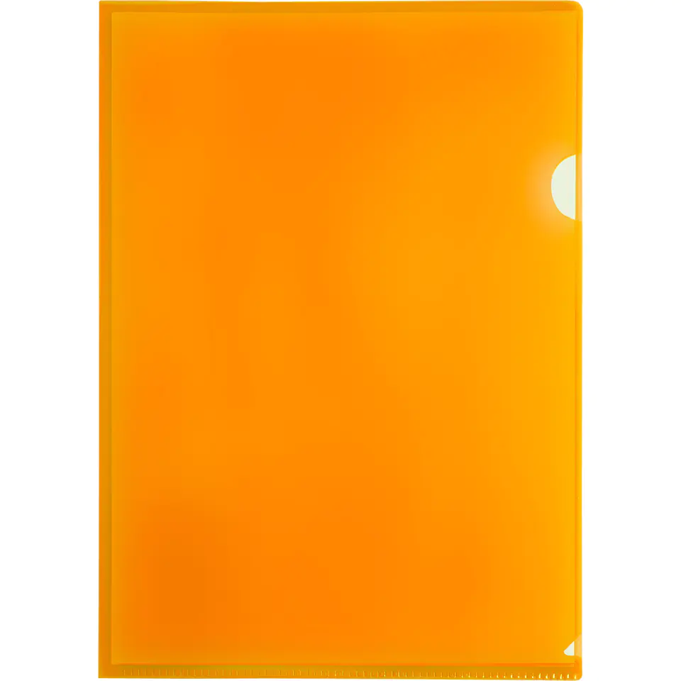 ⁨Dust jacket A4 PP "L" thickness 0.14mm orange (12) BT615-P TETIS⁩ at Wasserman.eu