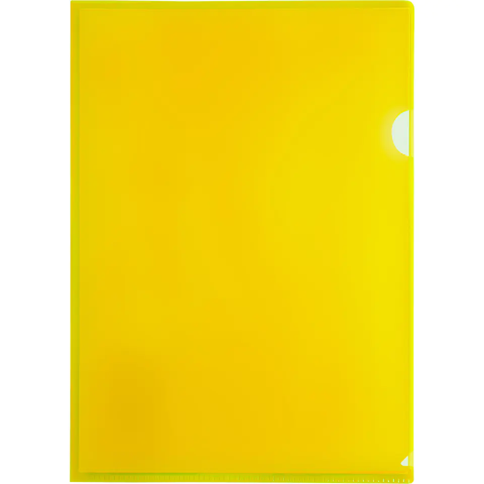 ⁨Dust jacket A4 PP L thickness 0.14mm yellow (12) BT615-Y TETIS⁩ at Wasserman.eu