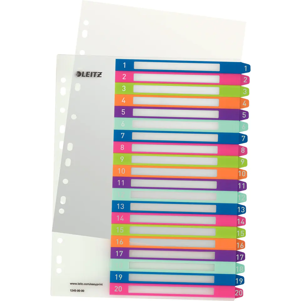 ⁨Plastic spacers LEITZ WOW 1-20 12450000 for printing⁩ at Wasserman.eu