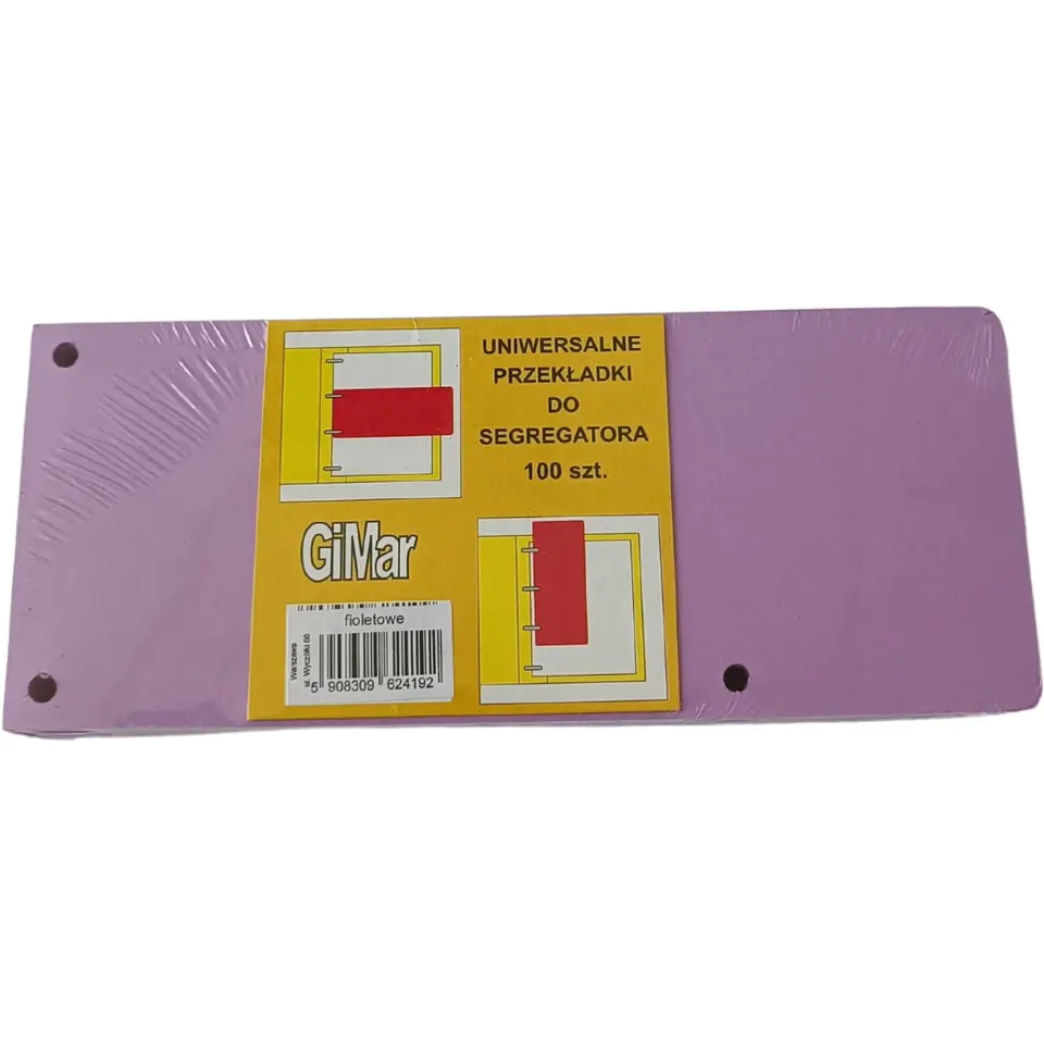 ⁨Przekładki 98x240 wąskie(100) fioletowe BREWIS⁩ w sklepie Wasserman.eu