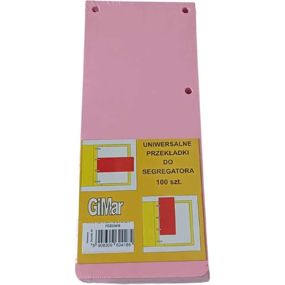 ⁨Spacers 98*240 narrow (100) pink GIMAR⁩ at Wasserman.eu