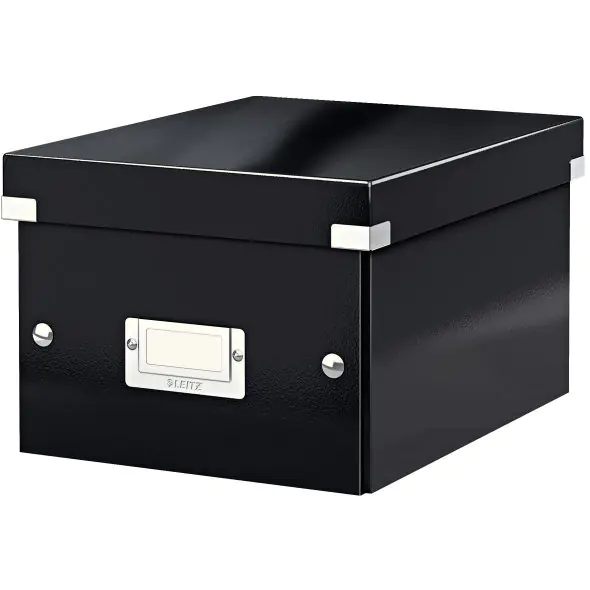 ⁨Storage Box Click&Store A5 black 160x220x282mm 60430095 LEITZ⁩ at Wasserman.eu