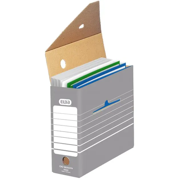 ⁨Archive box TRIC UNIVERSAL 10 cm. grey 100333274 ELBA⁩ at Wasserman.eu