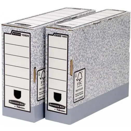 ⁨Archive Box FELLOWES R-KIVE 100mm 1080501⁩ at Wasserman.eu
