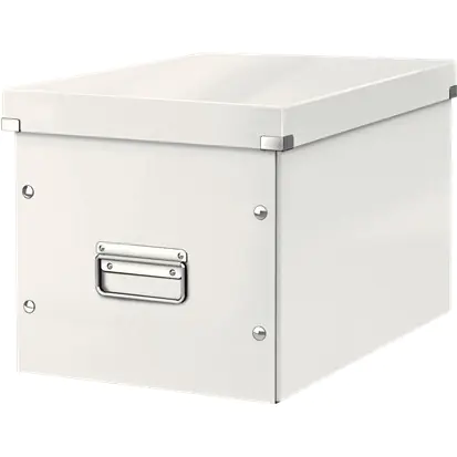 ⁨Pudło uniwersalne Click&Store rozmiar L 310x320x360mm białe 61080001 LEITZ WOW⁩ w sklepie Wasserman.eu