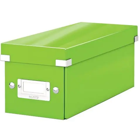 ⁨Pudło małe C&S, CD zielone 60410054 Leitz⁩ w sklepie Wasserman.eu