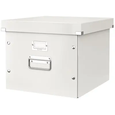 ⁨Pudło na teczki zawieszane LEITZ białe 60460001⁩ w sklepie Wasserman.eu