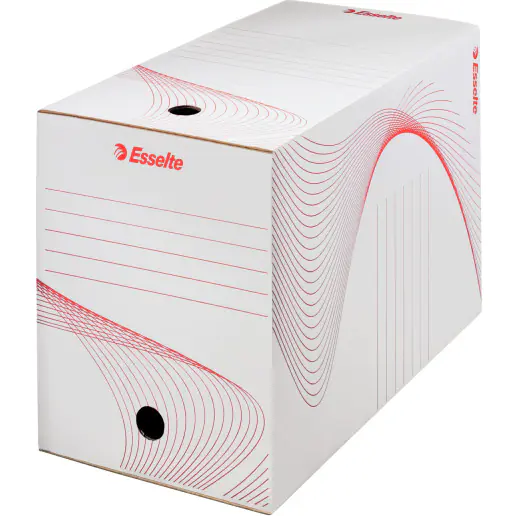 ⁨Archive box ESSELTE BOXES 200mm white 128701⁩ at Wasserman.eu