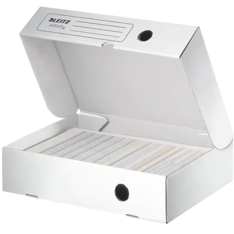 ⁨Pudło otwierane od szerszej strony LEITZ Infinity 80mm 61000000⁩ w sklepie Wasserman.eu