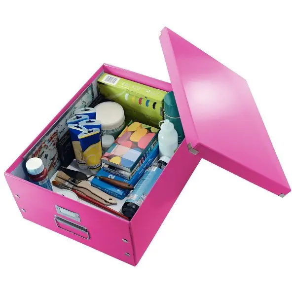 ⁨LEITZ Click & Store Box A3 pink 60450023⁩ at Wasserman.eu