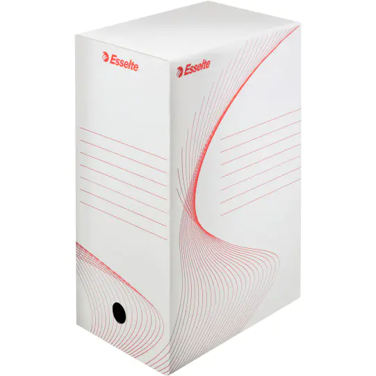 ⁨Pudło archiwizacyjne ESSELTE BOXY 150mm białe 128602⁩ w sklepie Wasserman.eu