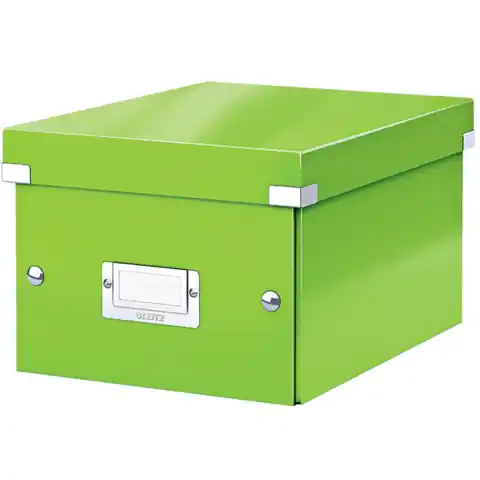 ⁨Pudełko do przechowywania Click&Store A5 zielone 160x220x282mm 60430054 LEITZ⁩ w sklepie Wasserman.eu