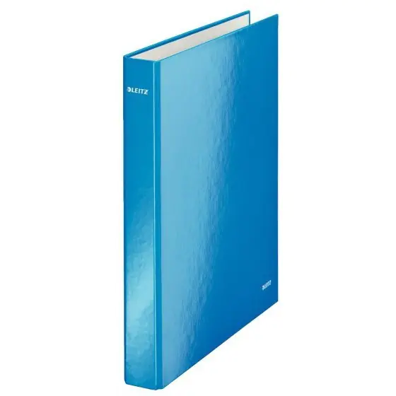 ⁨Ring binder LEITZ A4 2DR/25mm blue WOW 42410036⁩ at Wasserman.eu