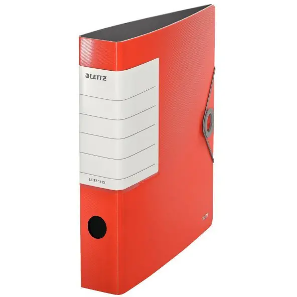 ⁨Binder A4/50mm ACTIVE SOLID red 11130020 LEITZ 180⁩ at Wasserman.eu