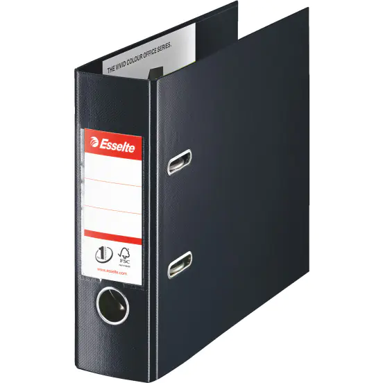 ⁨Bank binder VIVIDA A5 75mm black 468970 ESSELTE⁩ at Wasserman.eu