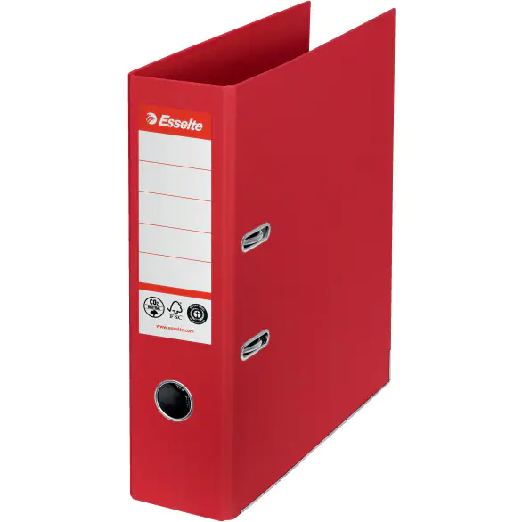 ⁨Binder A4/75mm No.1 red 627568 ESSELTE CO2 neutral⁩ at Wasserman.eu