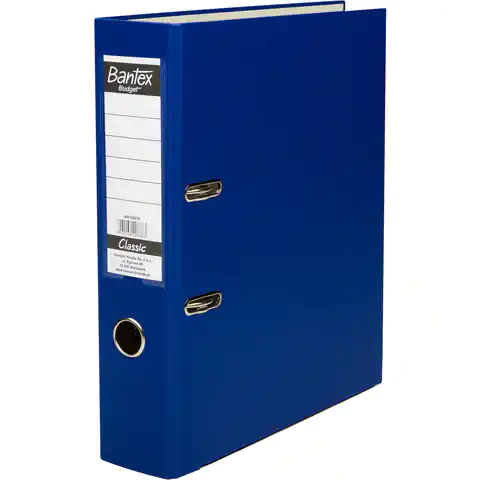 ⁨CLASSIC A4/7.5 binder navy blue 400136278 BANTEX BUDGET⁩ at Wasserman.eu