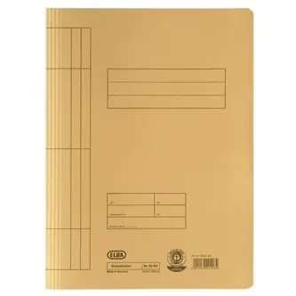 ⁨Cardboard binder A4 ELBA yellow 100090778⁩ at Wasserman.eu
