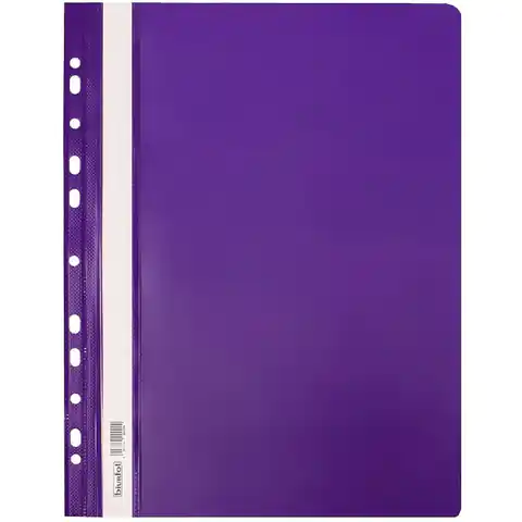 ⁨Workbook A4 hard plug-in purple (10pcs) SH-01-11 BIURFOL⁩ at Wasserman.eu