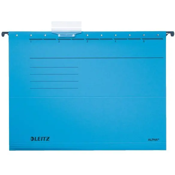 ⁨Hanging briefcase ALPHA blue LEITZ 19850135⁩ at Wasserman.eu