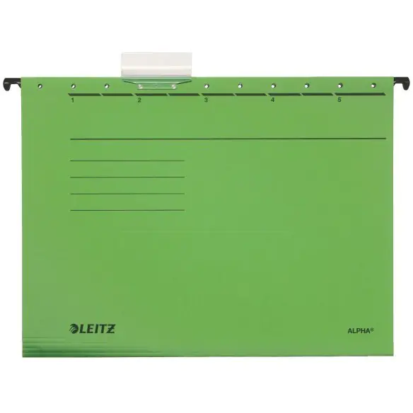 ⁨Hanging briefcase ALPHA green LEITZ 19850155⁩ at Wasserman.eu