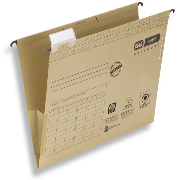 ⁨Hanging folder Vertic Ultimate with sides beige 100081040 ELBA⁩ at Wasserman.eu