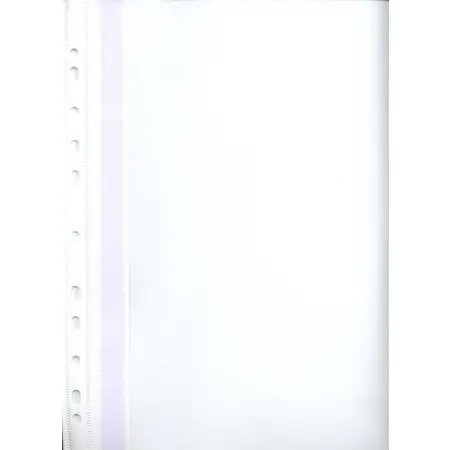 ⁨Skoroszyt wpinany do segregatora EVO biały 25 sztuk 400076706 BANTEX BUDGET⁩ w sklepie Wasserman.eu