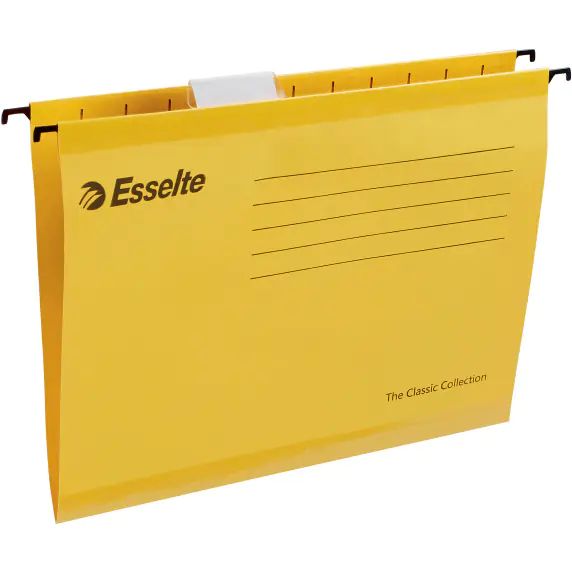 ⁨Hanging folders A4 PENDAFLEX STANDARD yellow 25pcs ESSELTE 90314⁩ at Wasserman.eu