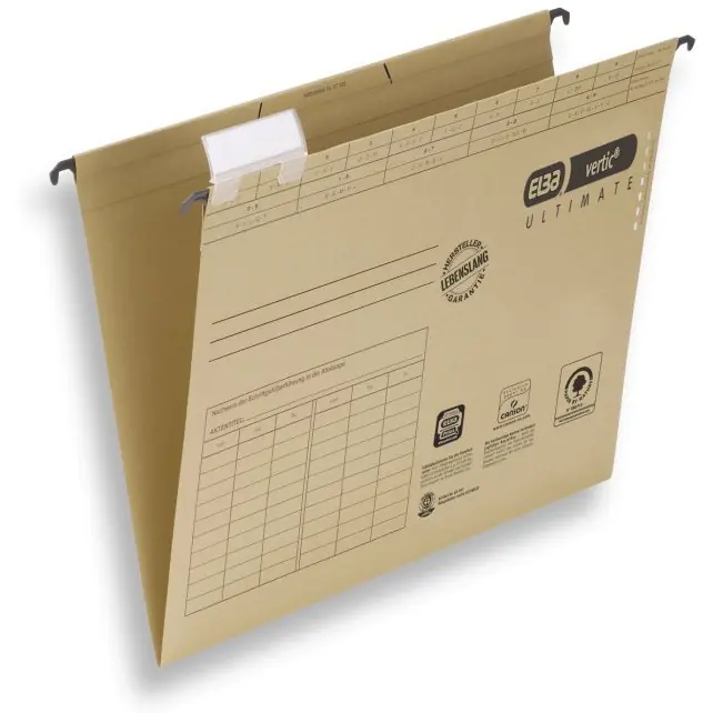 ⁨Hanging folder Vertic Ultimate brown 100331249 ELBA⁩ at Wasserman.eu