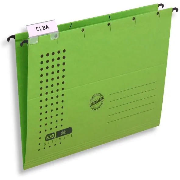 ⁨Hanging folder CHIC A4 green ELBA 100552088⁩ at Wasserman.eu