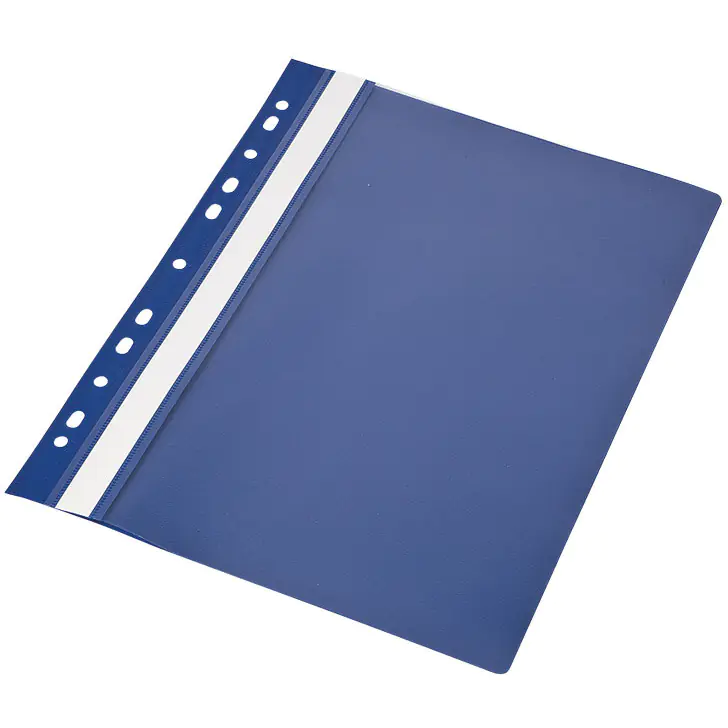 ⁨Binder A4 hard plug-in PVC type (10) navy blue 0413-0019-02 Panta Plast⁩ at Wasserman.eu