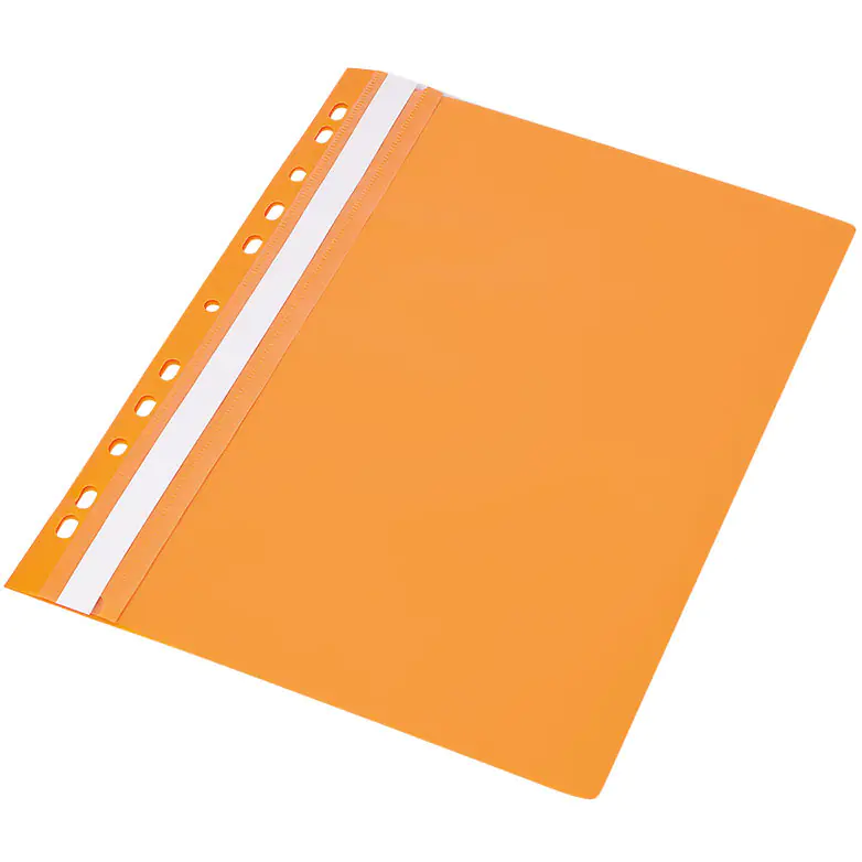⁨Skoroszyt A4 twardy wpinany typu PVC (10) pomarańczowy 0413-0019-07 Panta Plast⁩ w sklepie Wasserman.eu